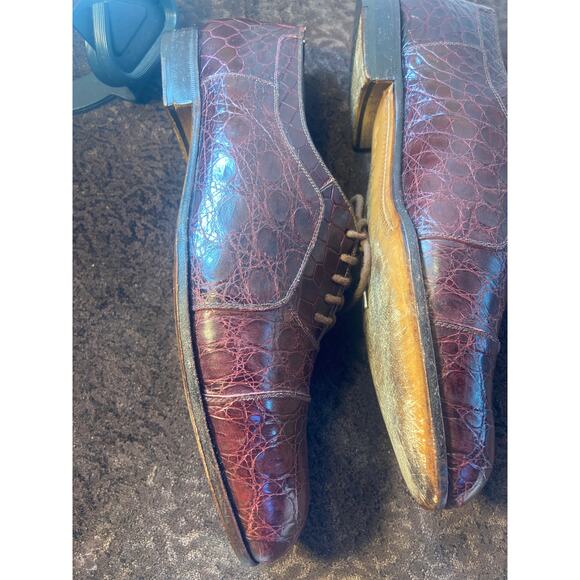 Bally Crocco‎ Crocodile men\'s dress shoe main image 5